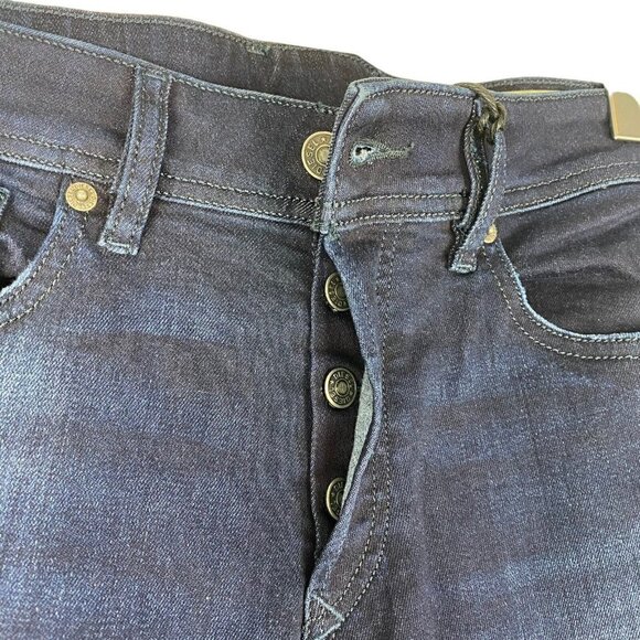 Diesel Sleenker X 083AG Men's Dark Blue Wash Slim Fit Washed Denim Jeans 29 X 32 - Picture 12 of 15